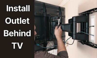 How to Install Outlet Behind TV in 2024