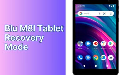 How to Access Blu M8l tablet recovery mode;