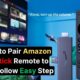 How to Pair Firestick Remote to TV in 2024 Follow Easy Step